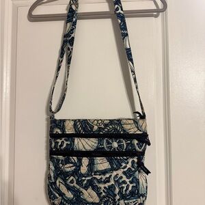 Vera Bradley Triple Zip Crossbody Bag